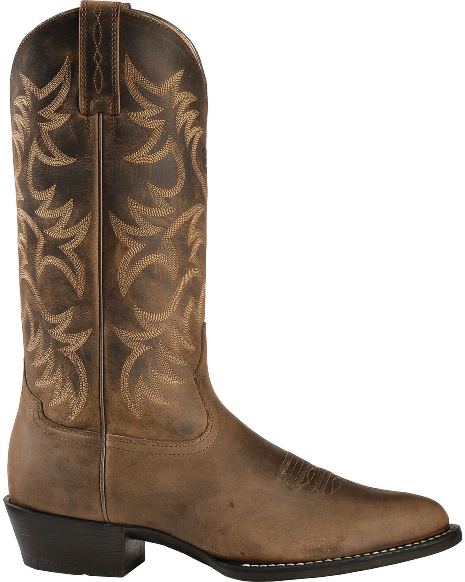 Ariat Men's Heritage Western Performance Boots - Medium Toe 2 Ariat Men's Heritage Western Performance Boots - Medium Toe - Image 2