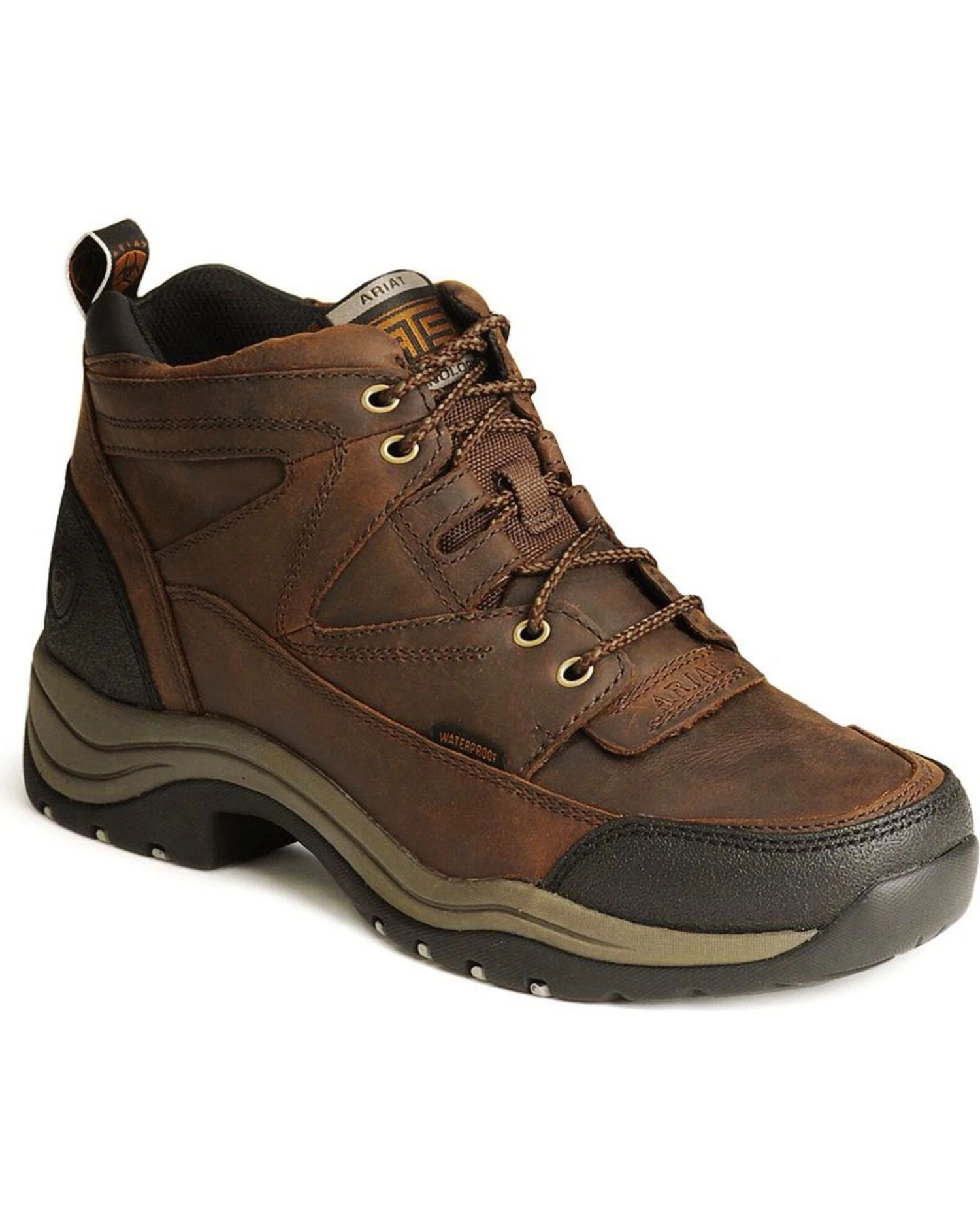 Ariat Men's Terrain H2O 5" Waterproof Work Boots - Round Toe 1 Ariat Men's Terrain H2O 5" Waterproof Work Boots - Round Toe
