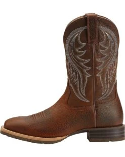 Ariat Men's Hybrid Rancher Western Performance Boots - Broad Square Toe 12 Ariat Men's Hybrid Rancher Western Performance Boots - Broad Square Toe -EverTrail Boots Sales Store 030728 41 D1