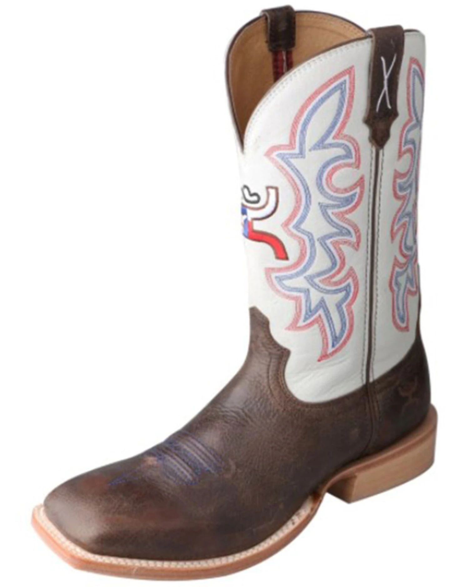 Twisted X Men's Hooey Western Boots - Broad Square Toe 2 Twisted X Men's Hooey Western Boots - Broad Square Toe - Image 2