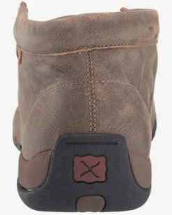 Twisted X Bomber Leather Lace-Up Driving Moccasins -EverTrail Boots Sales Store 038680 7054 P4