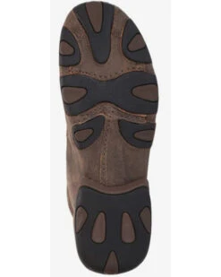 Twisted X Bomber Leather Lace-Up Driving Moccasins -EverTrail Boots Sales Store 038680 7054 P6