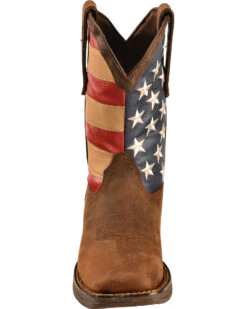 Durango Men's Patriotic Square Toe Western Boots -EverTrail Boots Sales Store 038782 41 FT