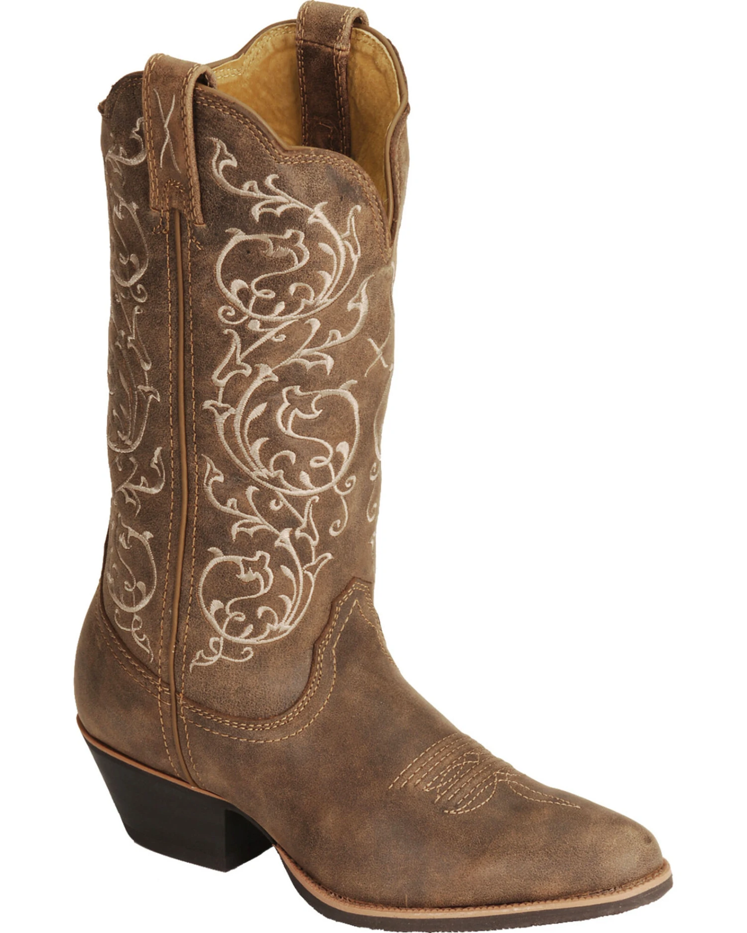 Twisted X Women's Fancy Stitched Western Performance Boots - Medium Toe 1 Twisted X Women's Fancy Stitched Western Performance Boots - Medium Toe