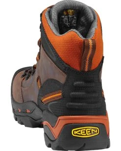 Keen Men's Pittsburgh Waterproof Soft Toe Boots -EverTrail Boots Sales Store 050P94 41 BK