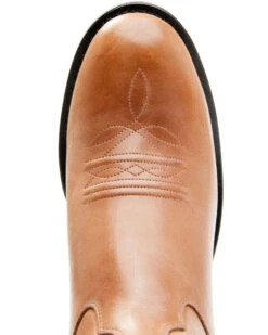 Old West Little Girls' Corona Calfskin Western Boots - Round Toe -EverTrail Boots Sales Store 053383 7049 P6