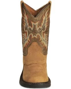 Ariat Boys' Workhog Western Boots - Square Toe -EverTrail Boots Sales Store 053710 BR FT