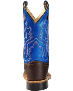 Cody James Boys' Thunder Western Boots - Square Toe 13 Cody James Boys' Thunder Western Boots - Square Toe -EverTrail Boots Sales Store 053833 WT BK