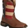 Durango Boys' American Flag Western Boots - Square Toe