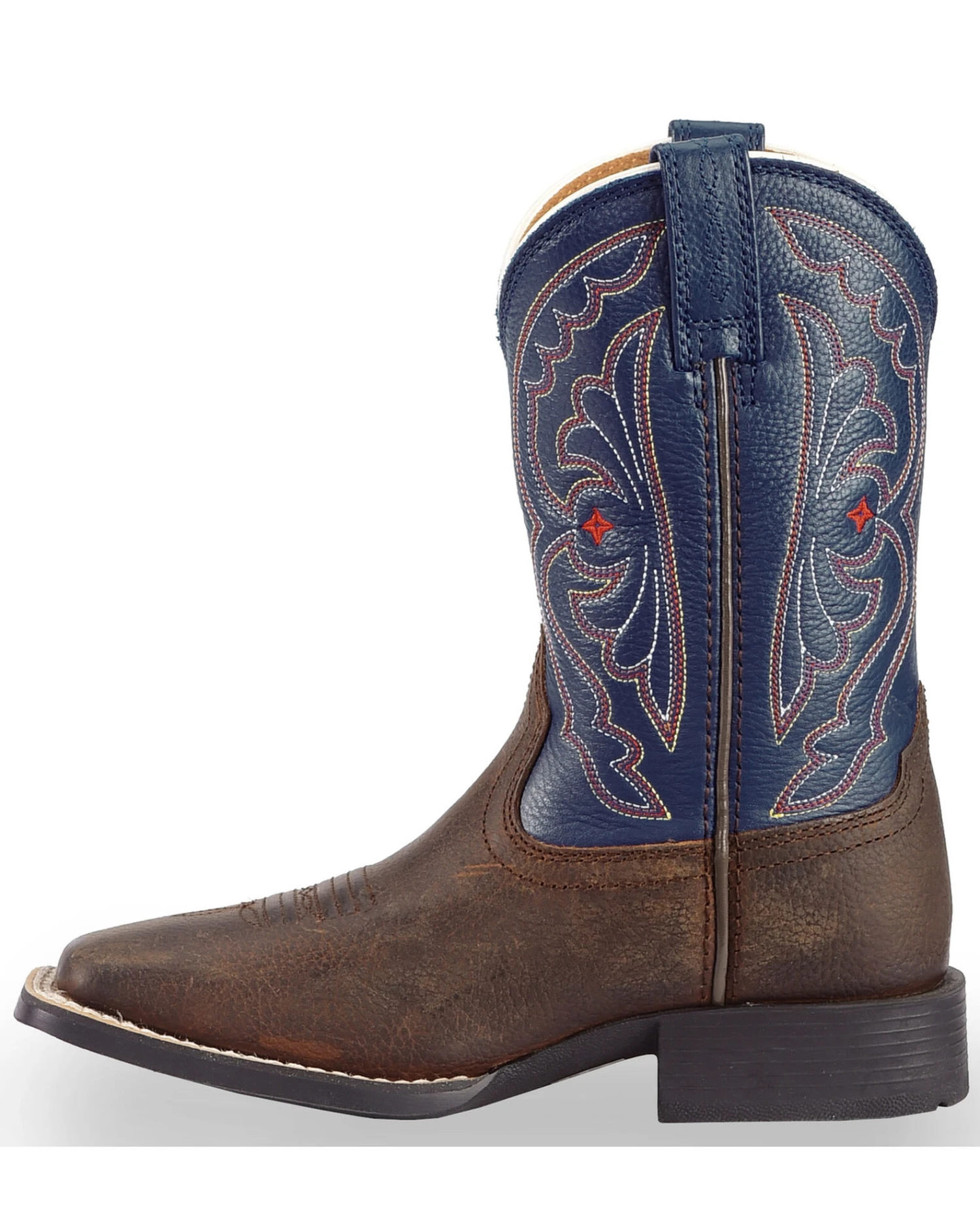 Ariat Boys' Quickdraw Western Boots - Square Toe 3 Ariat Boys' Quickdraw Western Boots - Square Toe - Image 3