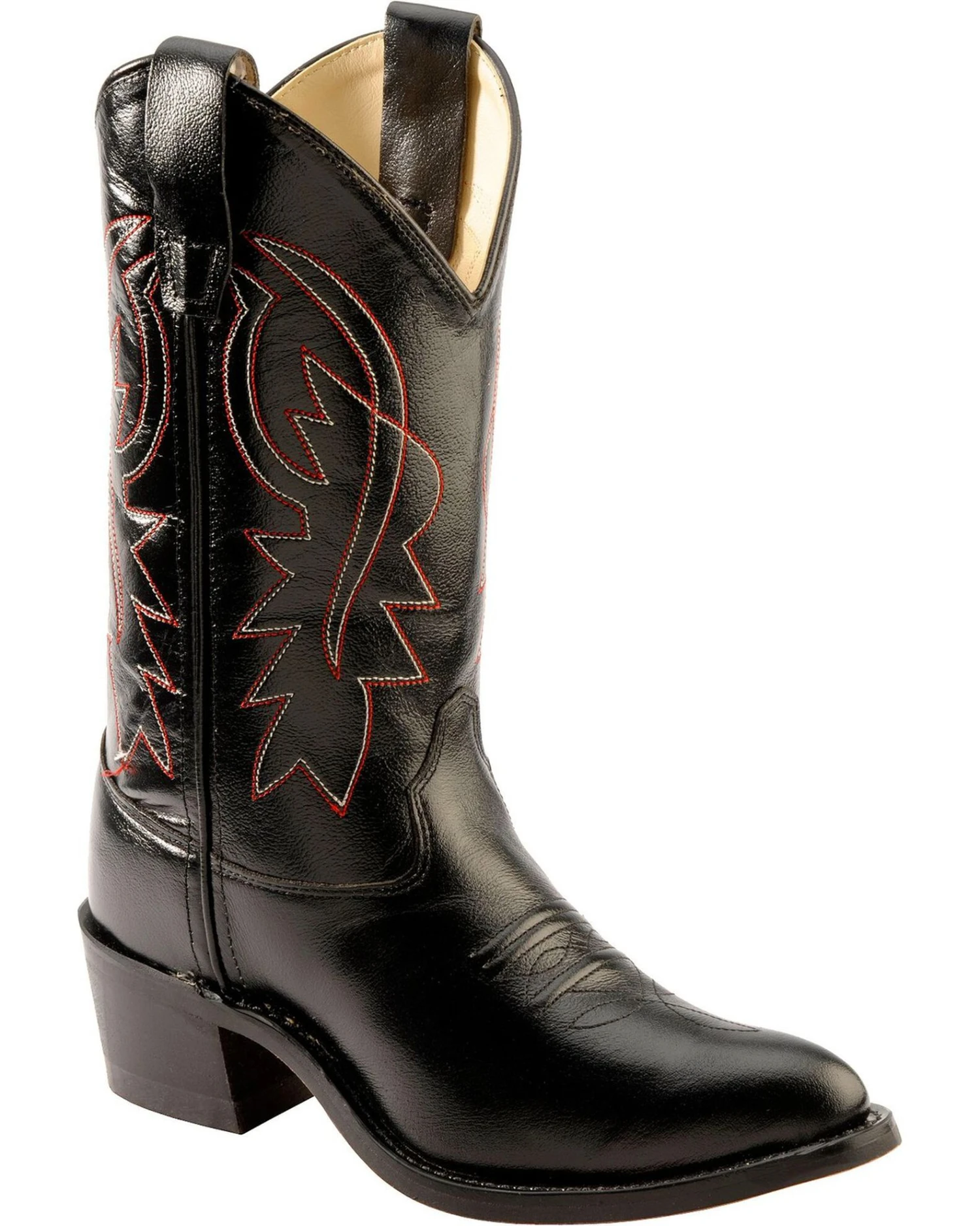 Old West Boys' Corona Western Boots - Round Toe 1 Old West Boys' Corona Western Boots - Round Toe