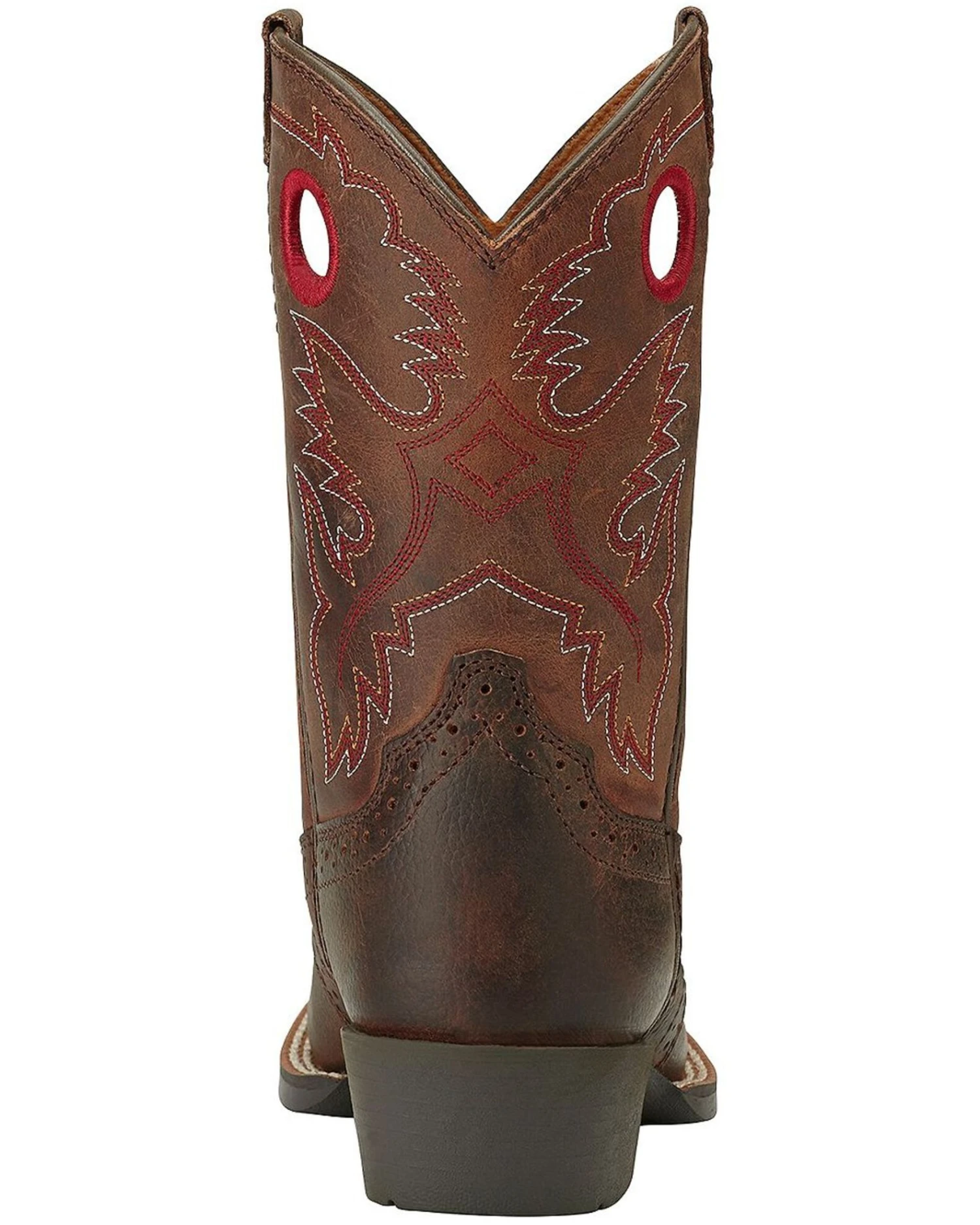 Ariat Boys' Rough Stock Western Boots - Square Toe 5 Ariat Boys' Rough Stock Western Boots - Square Toe - Image 5