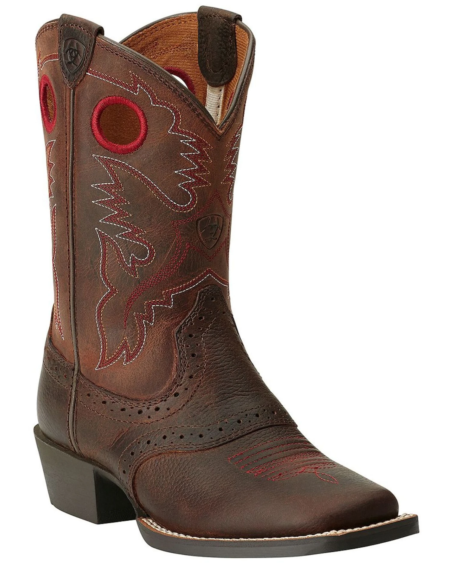 Ariat Boys' Rough Stock Western Boots - Square Toe 1 Ariat Boys' Rough Stock Western Boots - Square Toe