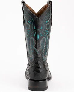 Ferrini Men's Full-Quill Ostrich Embroidered Western Boots - Broad Square Toe 11 Ferrini Men's Full-Quill Ostrich Embroidered Western Boots - Broad Square Toe -EverTrail Boots Sales Store 066845 89 P5