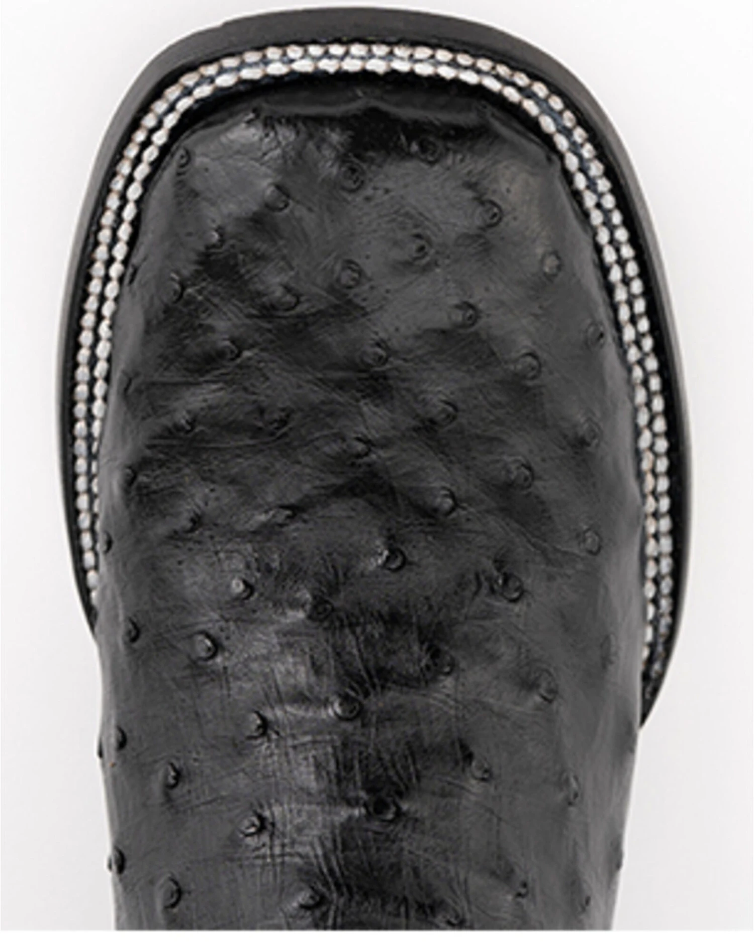 Ferrini Men's Full-Quill Ostrich Embroidered Western Boots - Broad Square Toe 6 Ferrini Men's Full-Quill Ostrich Embroidered Western Boots - Broad Square Toe - Image 6