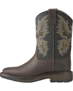 Ariat Youth Boys' Workhog Bruin Western Boots -EverTrail Boots Sales Store 2000216414 200 LT