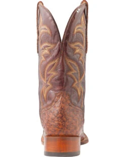El Dorado Men's Handmade Full Quill Ostrich Stockman Boots - Broad Square Toe 13 El Dorado Men's Handmade Full Quill Ostrich Stockman Boots - Broad Square Toe -EverTrail Boots Sales Store 2000221953 221 BK