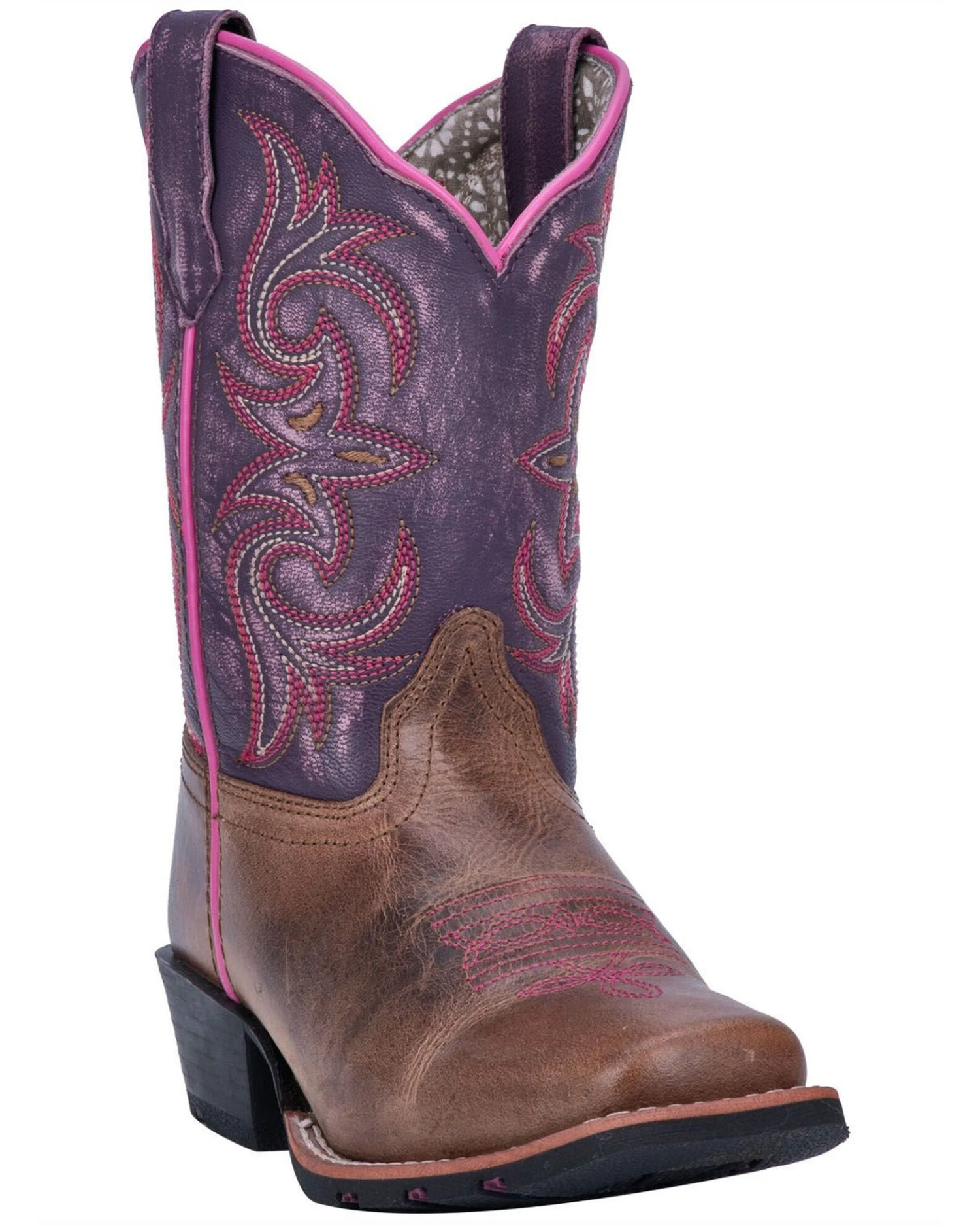Dan Post Girls' Majesty Western Boots - Square Toe 1 Dan Post Girls' Majesty Western Boots - Square Toe