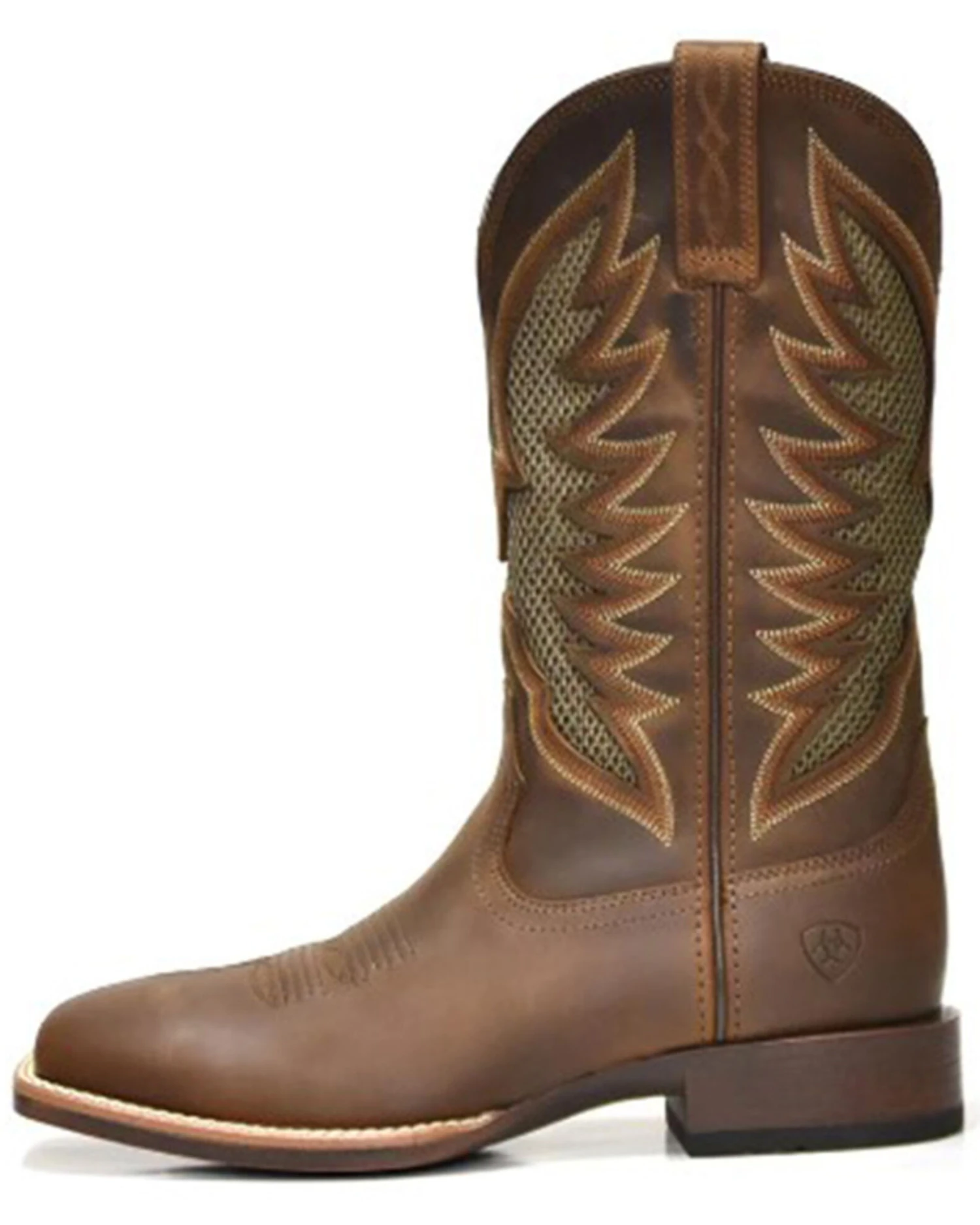 Ariat Men's VentTEK Ultra Quickdraw Western Performance Boots - Broad Square Toe 2 Ariat Men's VentTEK Ultra Quickdraw Western Performance Boots - Broad Square Toe - Image 2