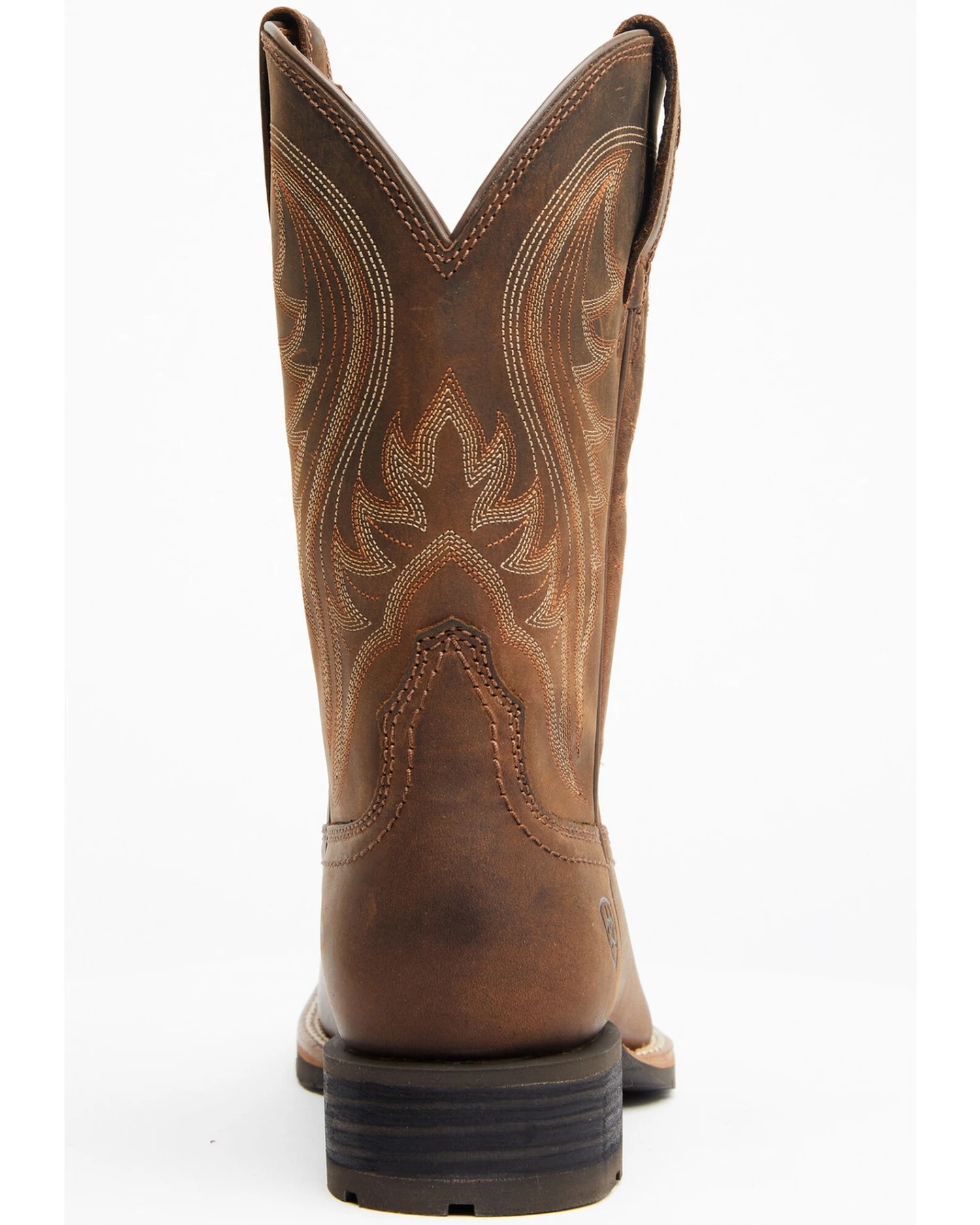 Ariat Men's Distressed Hybrid Rancher Western Performance Boots - Broad Square Toe 5 Ariat Men's Distressed Hybrid Rancher Western Performance Boots - Broad Square Toe - Image 5