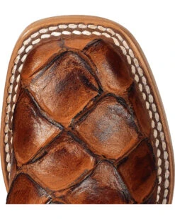 Horse Power Boys' Seas The Day Fish Print Boots - Square Toe 12 Horse Power Boys' Seas The Day Fish Print Boots - Square Toe -EverTrail Boots Sales Store 2000241197 235 TP