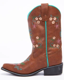 Shyanne Girls' Floral Embroidery Western Boots - Snip Toe 9 Shyanne Girls' Floral Embroidery Western Boots - Snip Toe -EverTrail Boots Sales Store 2000253413 200 P3