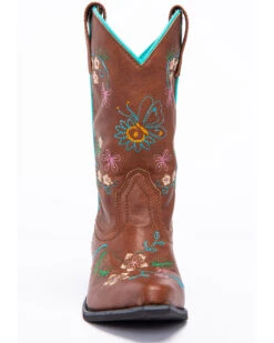 Shyanne Girls' Floral Embroidery Western Boots - Snip Toe 10 Shyanne Girls' Floral Embroidery Western Boots - Snip Toe -EverTrail Boots Sales Store 2000253413 200 P4