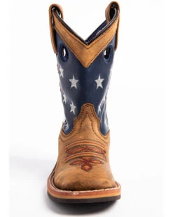 Cody James Boys' USA Flag Western Boots - Broad Square Toe 10 Cody James Boys' USA Flag Western Boots - Broad Square Toe -EverTrail Boots Sales Store 2000253465 200 P4