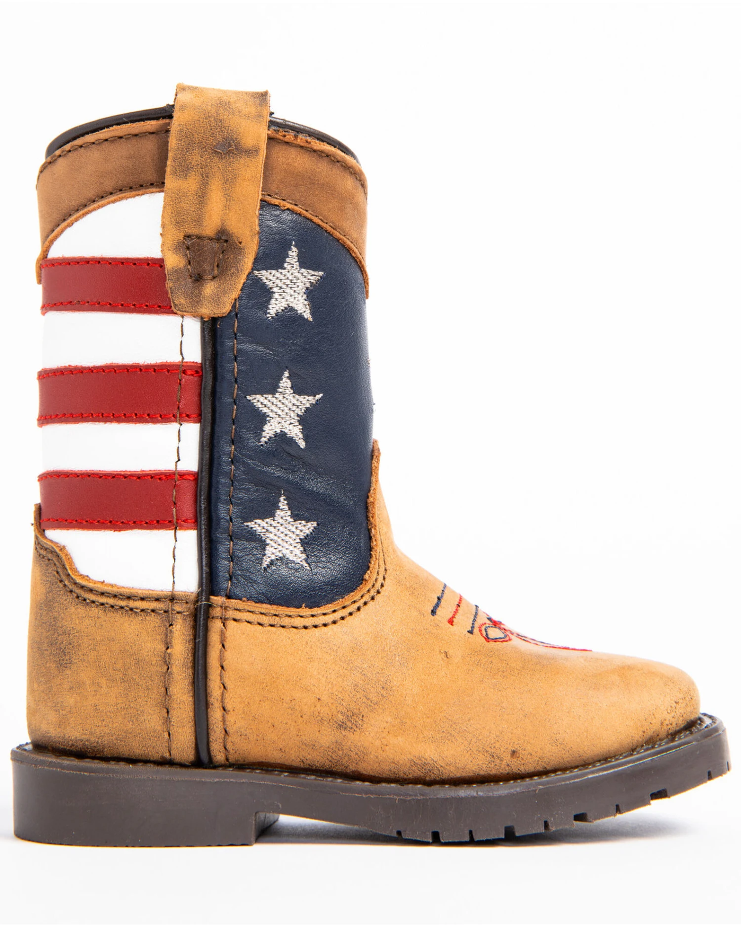 Cody James Toddler Boys' USA Flag Western Boots - Broad Square Toe 2 Cody James Toddler Boys' USA Flag Western Boots - Broad Square Toe - Image 2