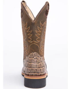 Cody James Little Boys' Gator Print Western Boots - Broad Square Toe -EverTrail Boots Sales Store 2000253467 200 P5
