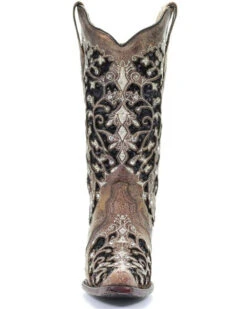 Corral Women's Floral Embroidered Western Boots - Snip Toe -EverTrail Boots Sales Store 2000257878 200 P5