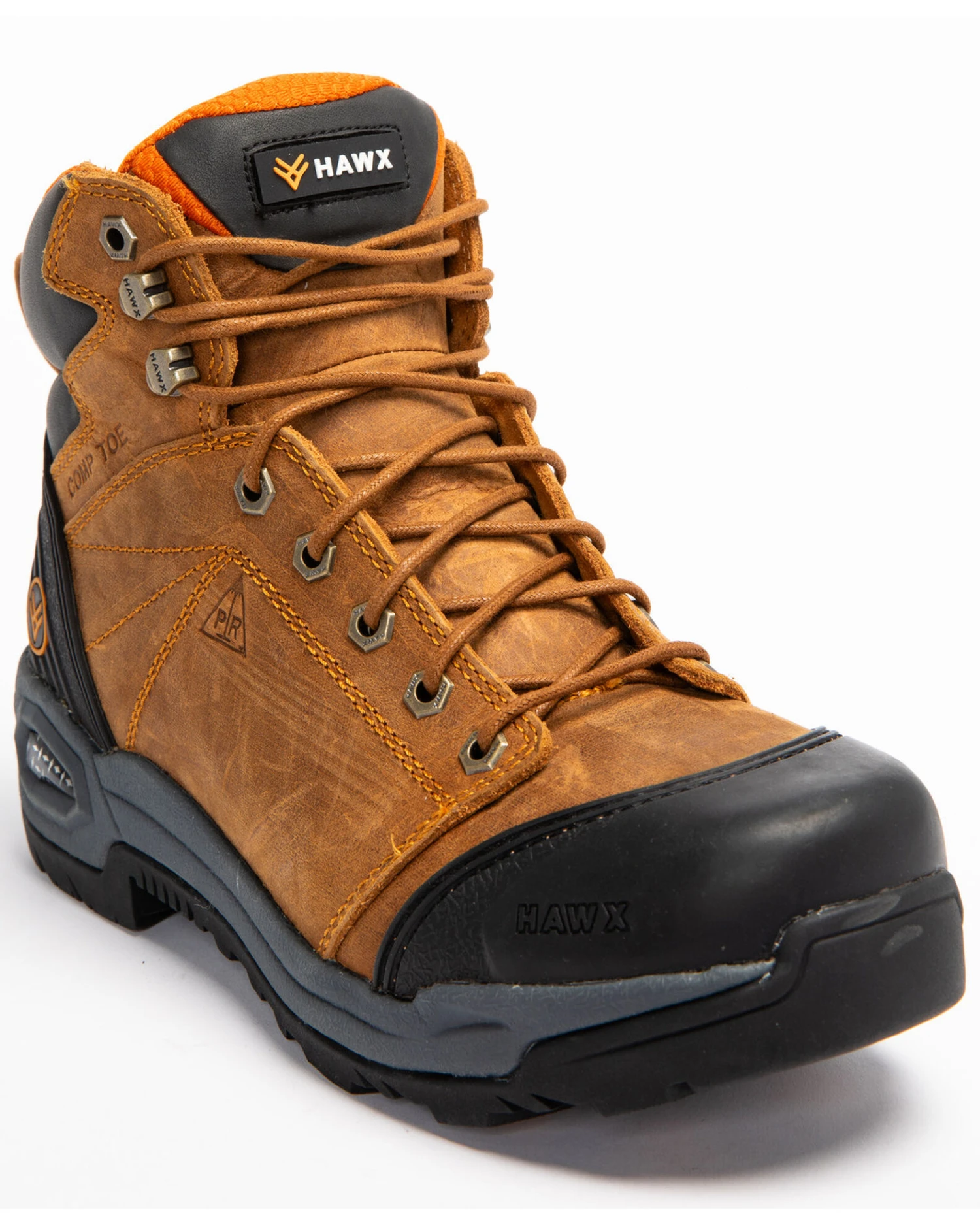 Hawx Men's Lace To Toe Hiker Boots - Round Toe 1 Hawx Men's Lace To Toe Hiker Boots - Round Toe