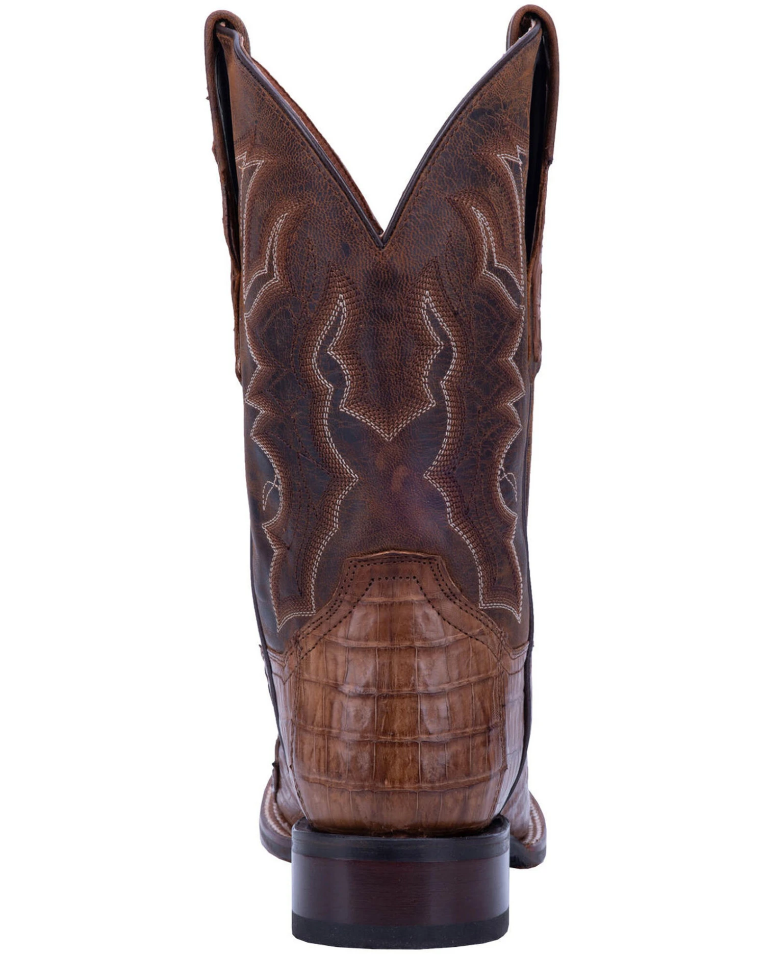 Dan Post Men's Kingsly Caiman Western Boots - Broad Square Toe 4 Dan Post Men's Kingsly Caiman Western Boots - Broad Square Toe - Image 4
