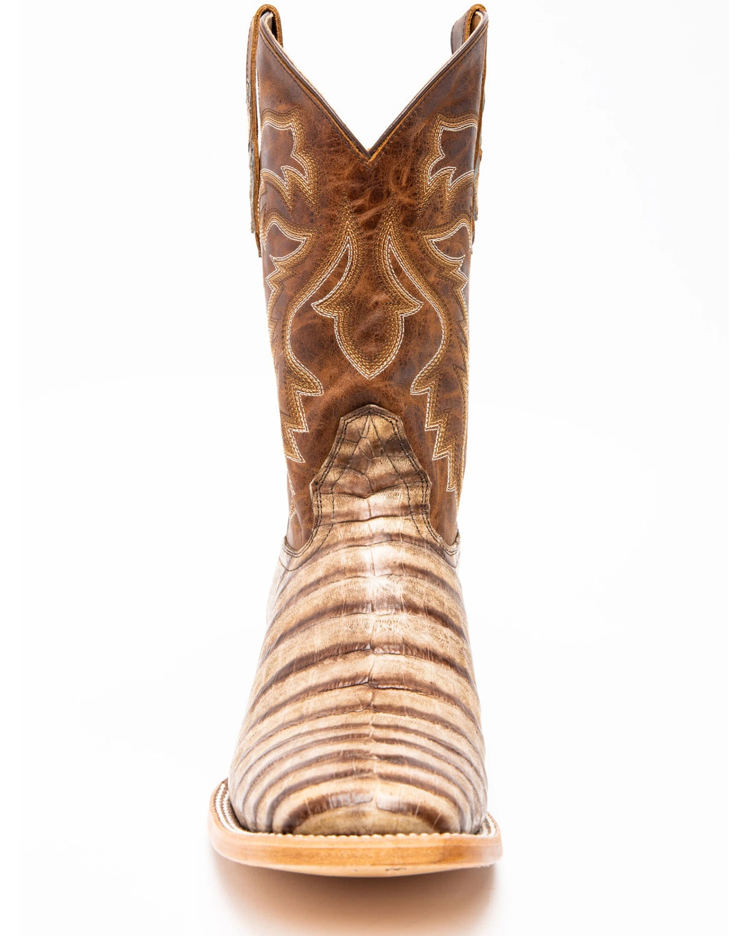 Cody James Men's Caiman Belly Western Boots - Broad Square Toe 5 Cody James Men's Caiman Belly Western Boots - Broad Square Toe - Image 5