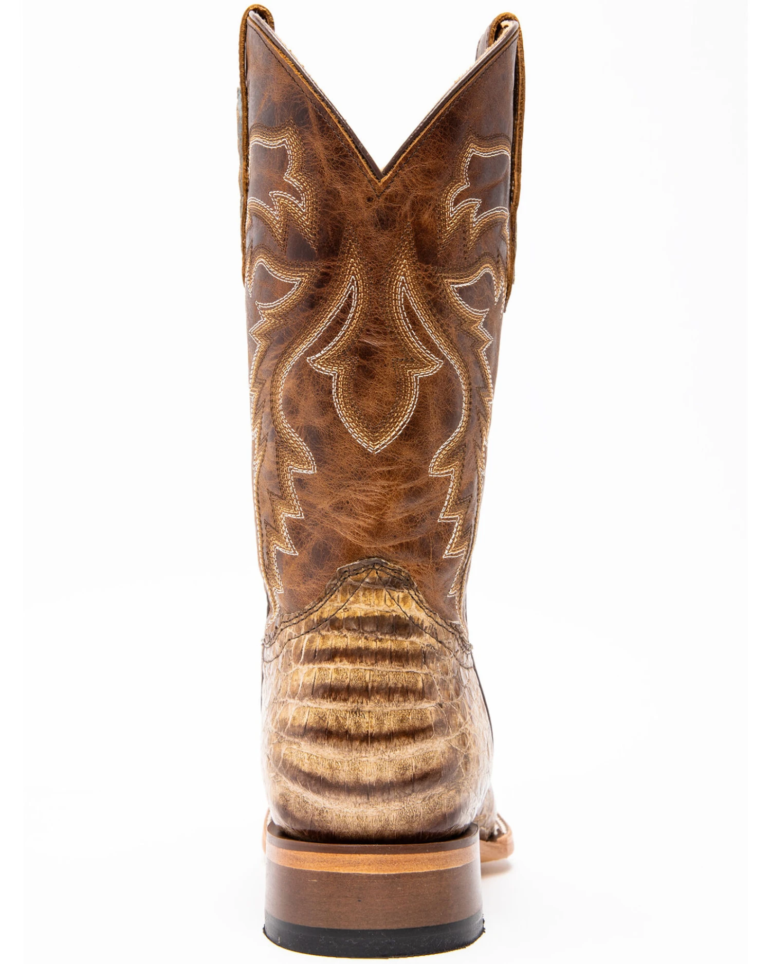 Cody James Men's Caiman Belly Western Boots - Broad Square Toe 6 Cody James Men's Caiman Belly Western Boots - Broad Square Toe - Image 6