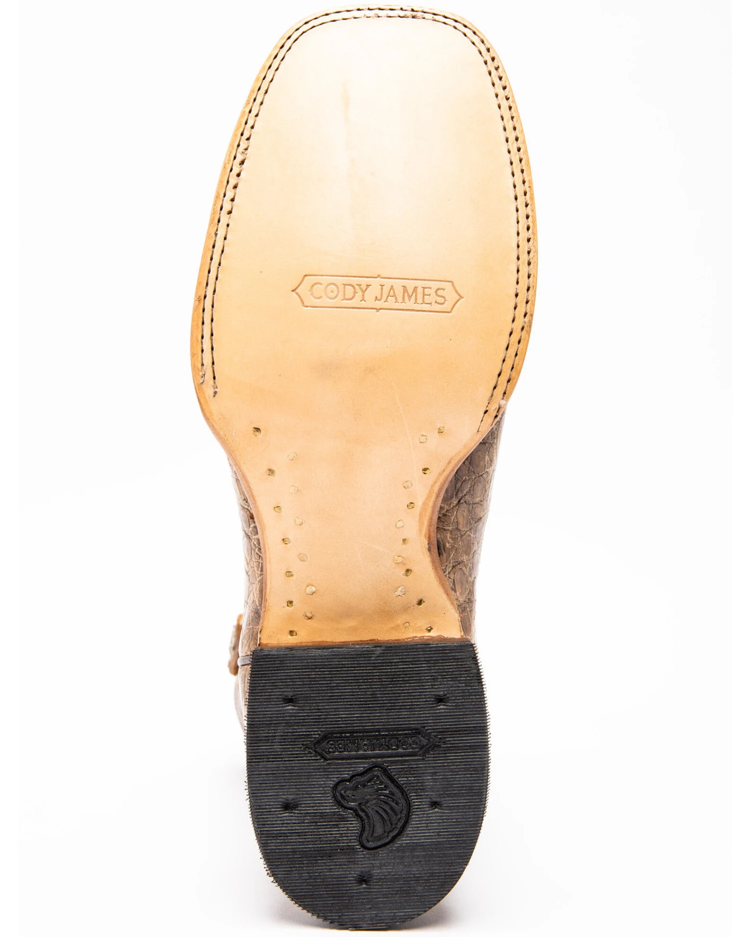 Cody James Men's Caiman Belly Western Boots - Broad Square Toe 8 Cody James Men's Caiman Belly Western Boots - Broad Square Toe - Image 8