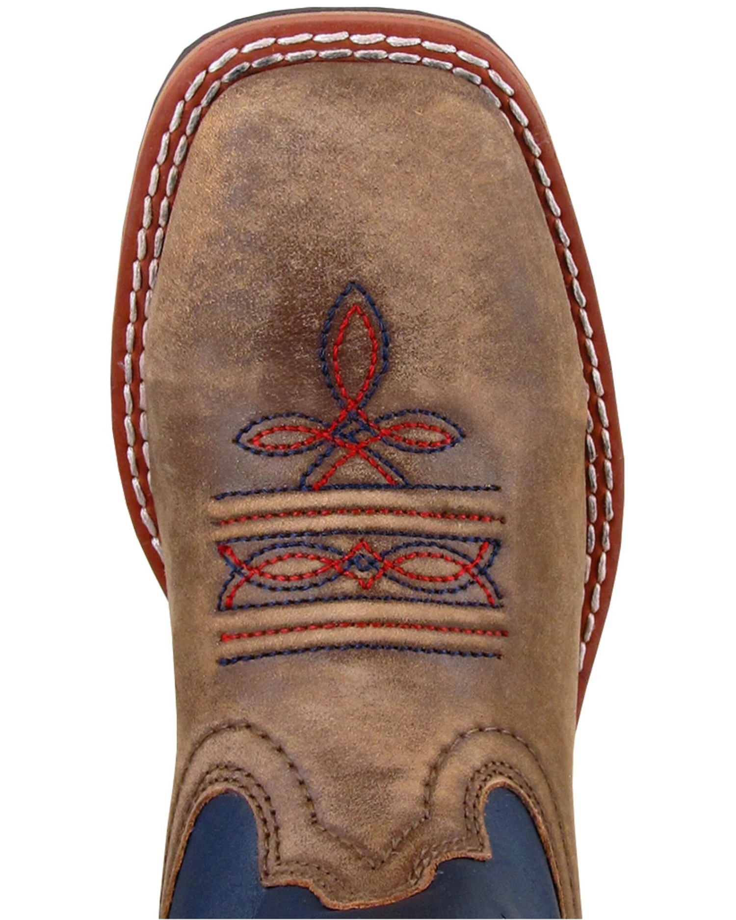 Smoky Mountain Boys' Stars And Stripes Western Boots - Square Toe 2 Smoky Mountain Boys' Stars And Stripes Western Boots - Square Toe - Image 2