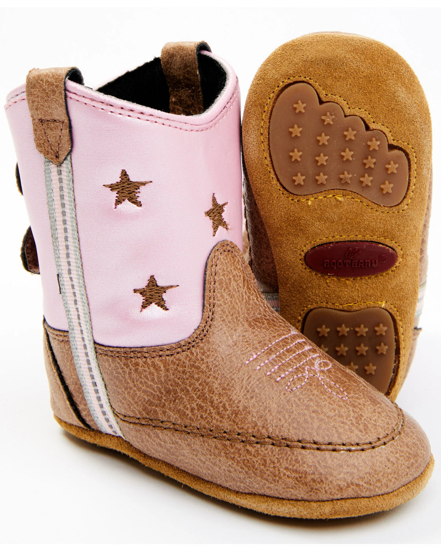 Shyanne Infant Girls' Poppet Little Star Western Boots - Round Toe 2 Shyanne Infant Girls' Poppet Little Star Western Boots - Round Toe - Image 2