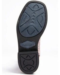 Shyanne Little Girls' Faux Leather Western Boots - Square Toe -EverTrail Boots Sales Store 2000291620 650 P7