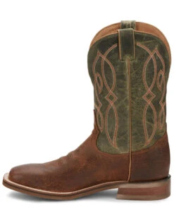 Tony Lama Men's Landgrab Brown Western Boots - Broad Square Toe -EverTrail Boots Sales Store 2000293428 200 P3