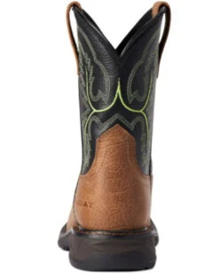 Ariat Boys' Workhog XT Western Boots - Broad Square Toe -EverTrail Boots Sales Store 2000340987 200 P3