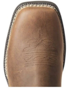 Ariat Women's Distressed Brown Anthem Shortie II H20 Full-Grain Western Boot - Square Toe  -EverTrail Boots Sales Store 2000341139 200 P4