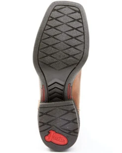 Justin Men's Dusky Brown Canter Cowhide Leather Western Boots - Broad Square Toe  -EverTrail Boots Sales Store 2000341632 200 P7