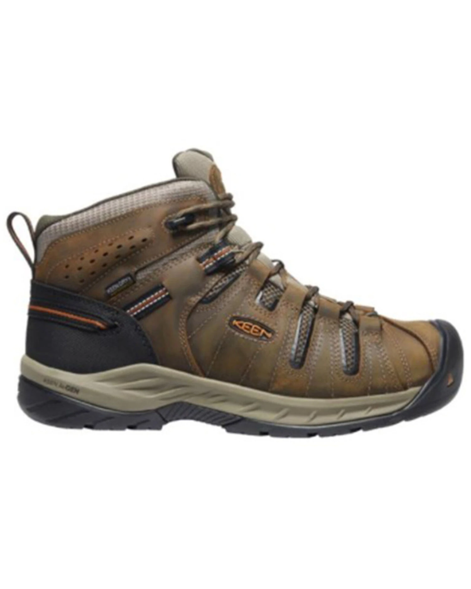 Keen Men's Cascade Flint II Waterproof Lace-Up Hiking Boot 2 Keen Men's Cascade Flint II Waterproof Lace-Up Hiking Boot - Image 2
