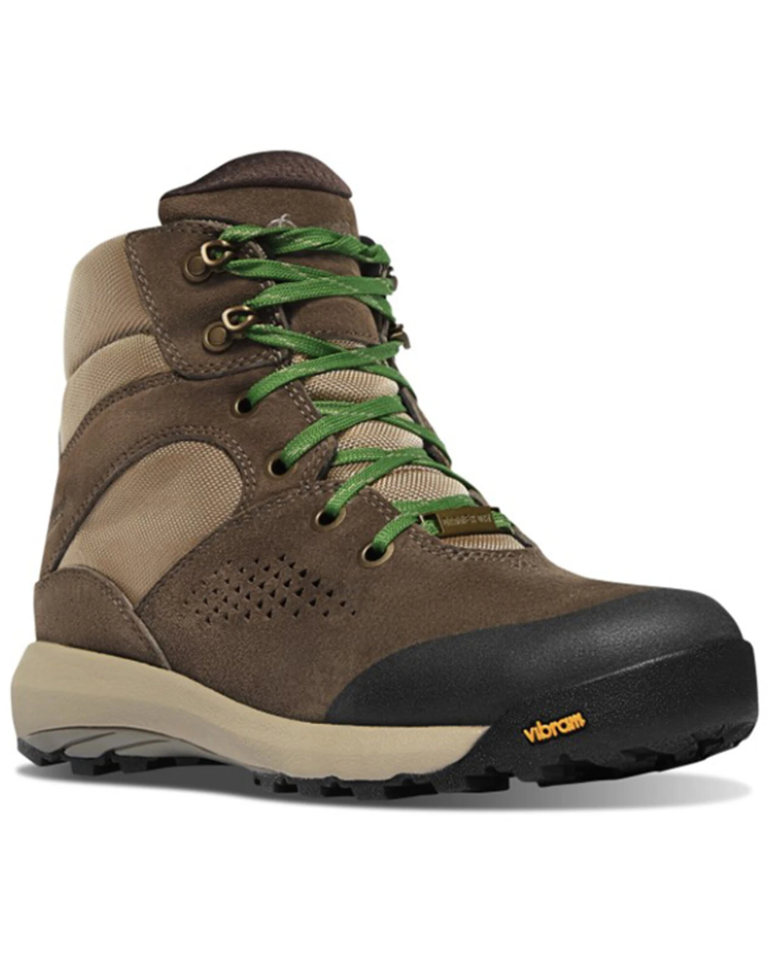 Danner Women's Inquire Mid Textile Lace-Up Hiker Work Boots - Round Toe 1 Danner Women's Inquire Mid Textile Lace-Up Hiker Work Boots - Round Toe