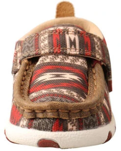 Twisted X Infant Hooey Southwestern Print Driving Shoes - Moc Toe -EverTrail Boots Sales Store 2000343953 600 P4
