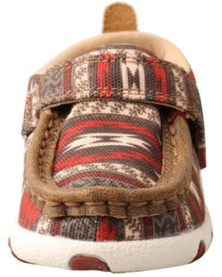 Twisted X Infant Hooey Southwestern Print Driving Shoes - Moc Toe -EverTrail Boots Sales Store 2000343953 600 P5