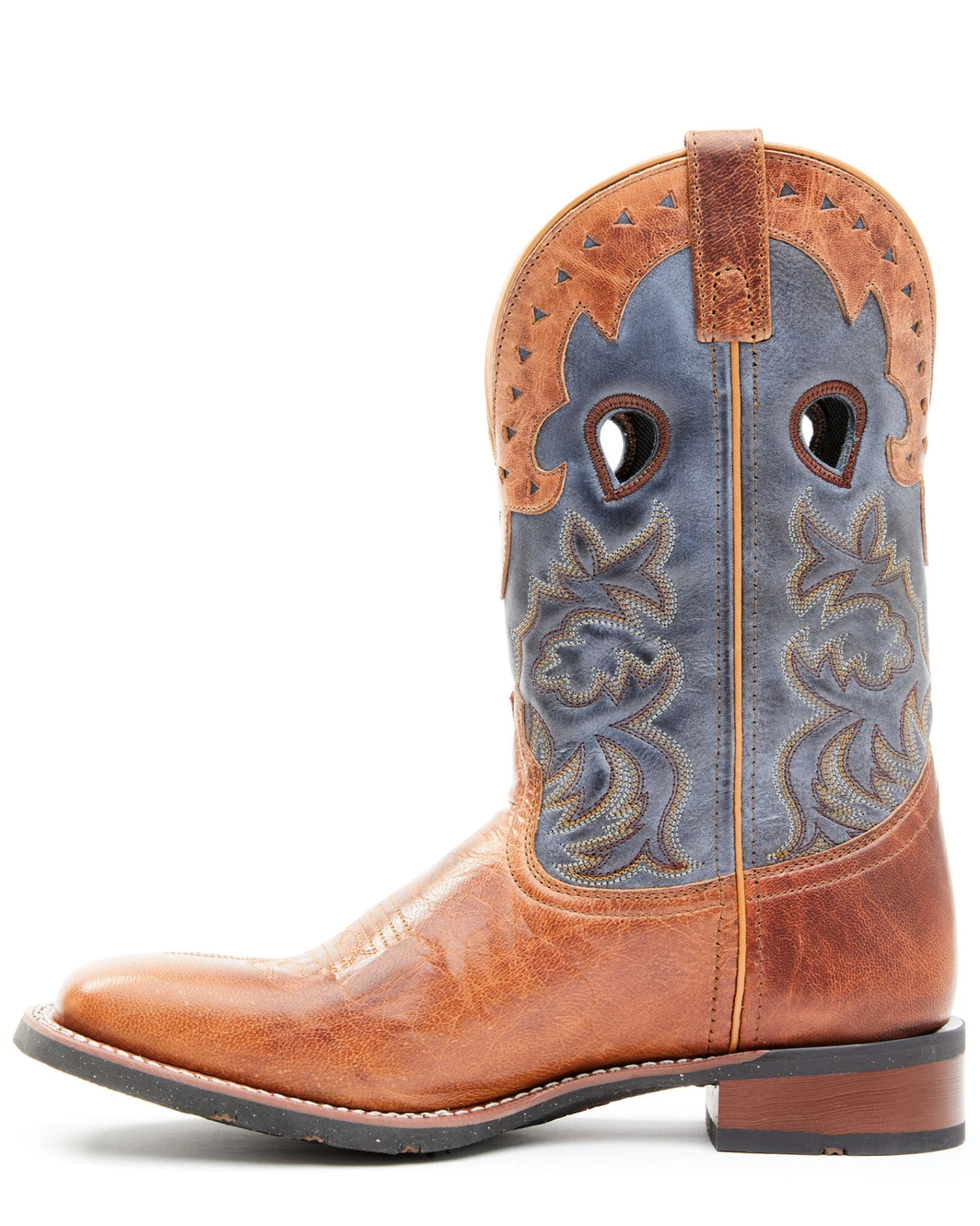 Laredo Men's Top Western Boots - Broad Square Toe 3 Laredo Men's Top Western Boots - Broad Square Toe - Image 3