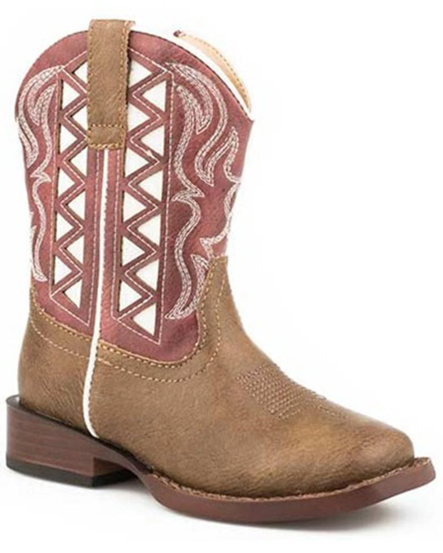 Roper Toddler Boys' Askook Western Boots - Square Toe 1 Roper Toddler Boys' Askook Western Boots - Square Toe