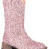 Roper Toddler Girls' Glitter Galore Western Boots - Square Toe